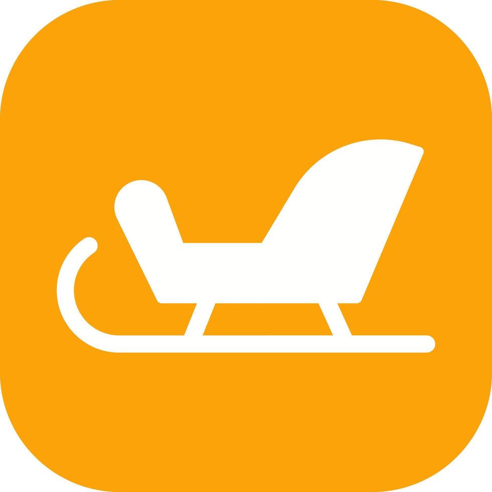 Sleigh Icon Design vector