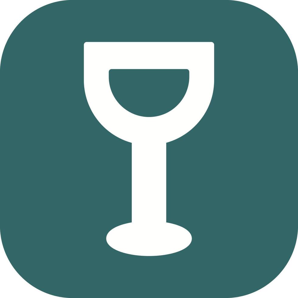 Wine Glassware Icon Design vector