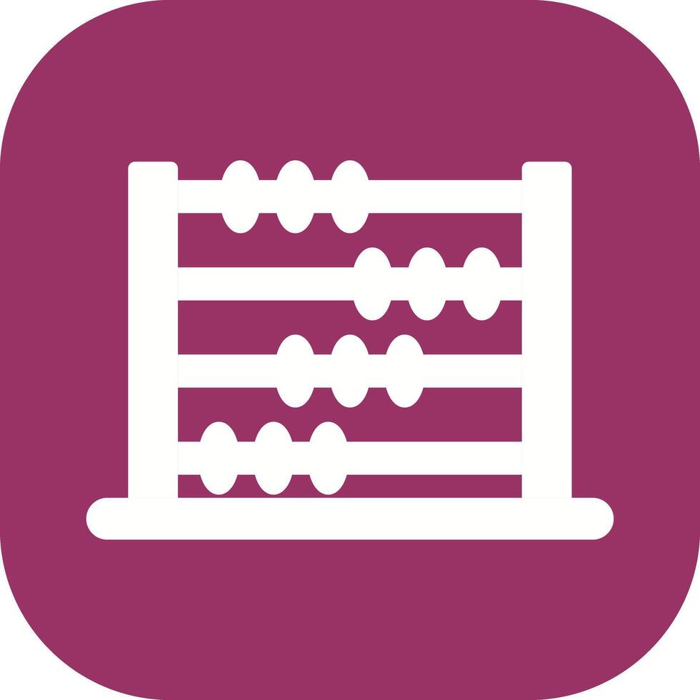 Abacus Icon Design vector