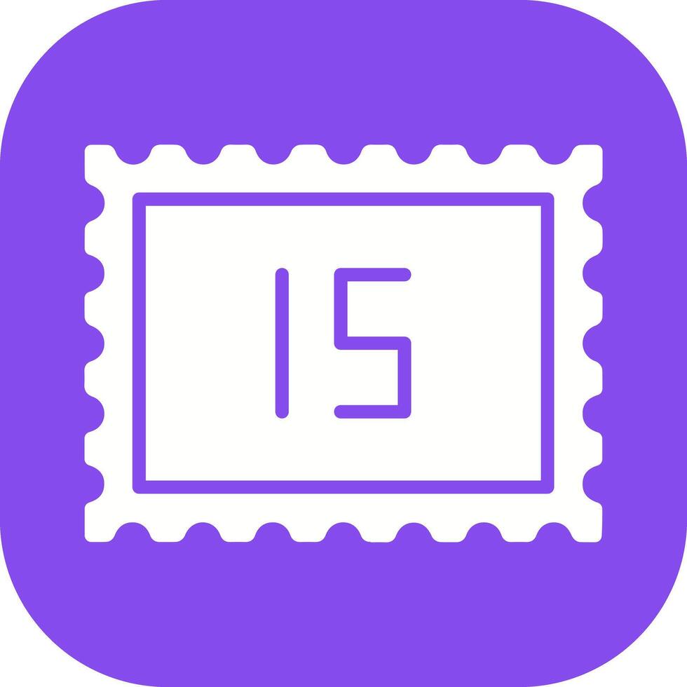 Postage Due Icon Design vector