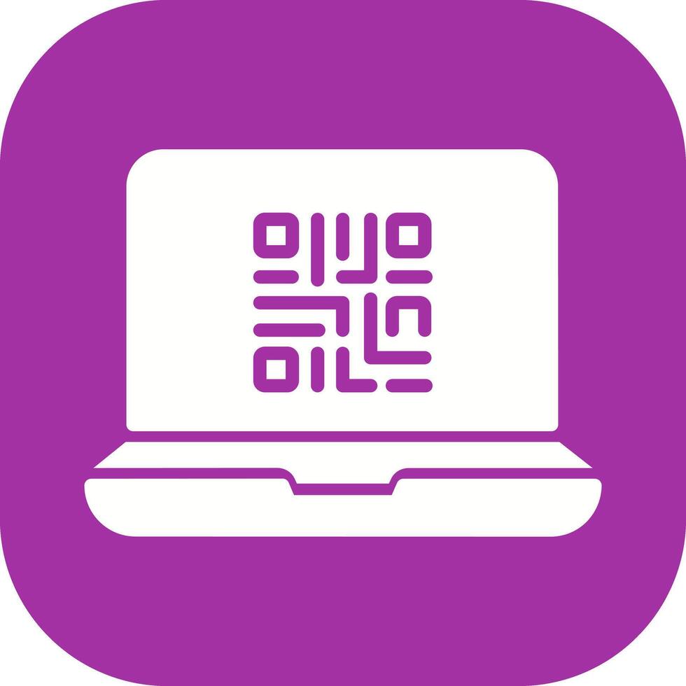 QR Code Scanner App Icon Design vector