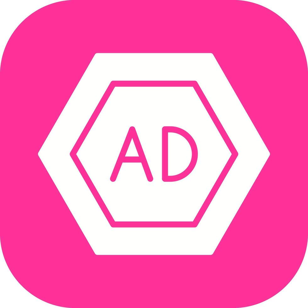 Ad Blocker Icon Design vector