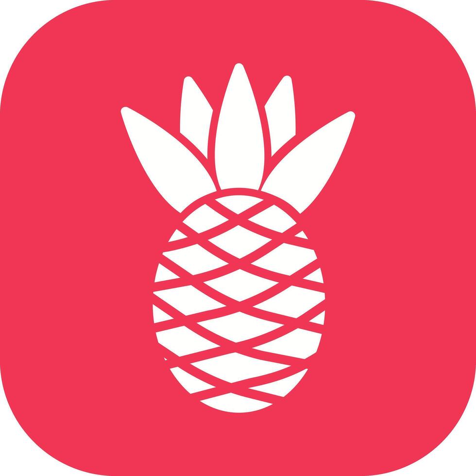 Pineapple Icon Design vector