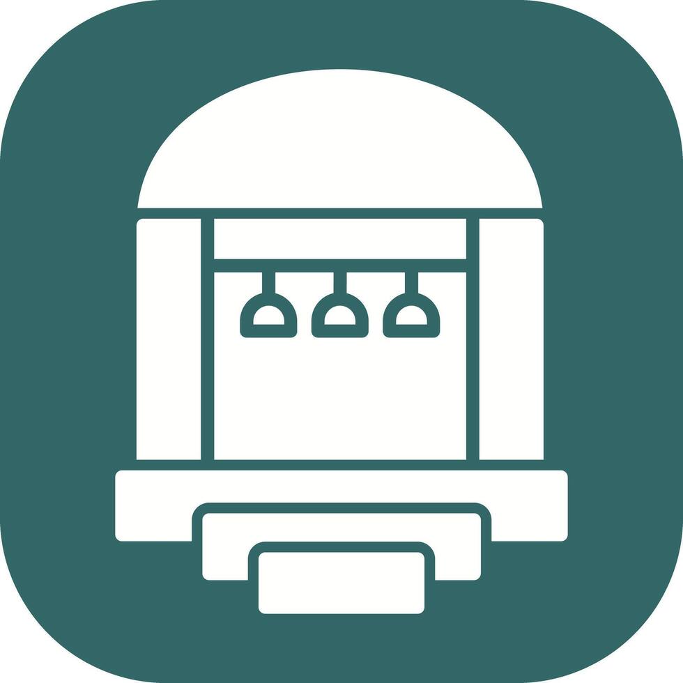 Party Venue Icon Design vector