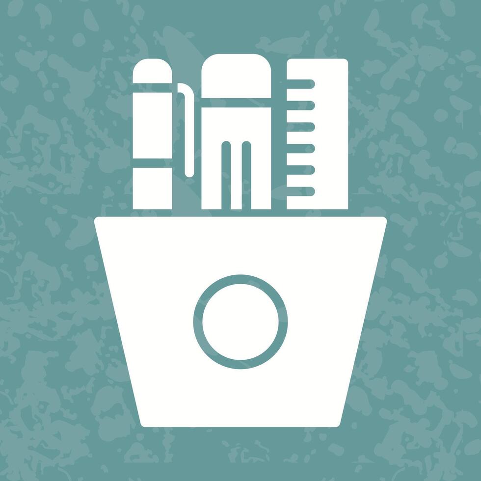 Stationery Icon Design vector