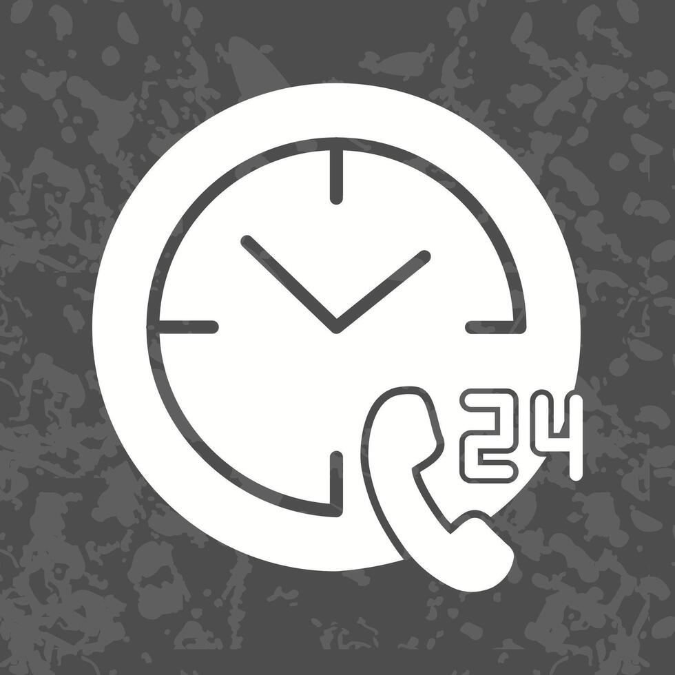 Phone Assistance Icon Design vector