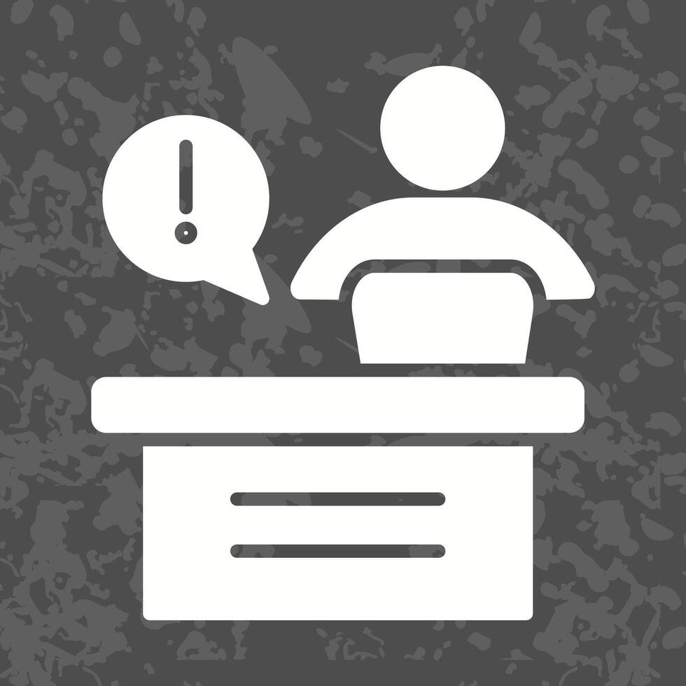Service Desk Icon Design vector
