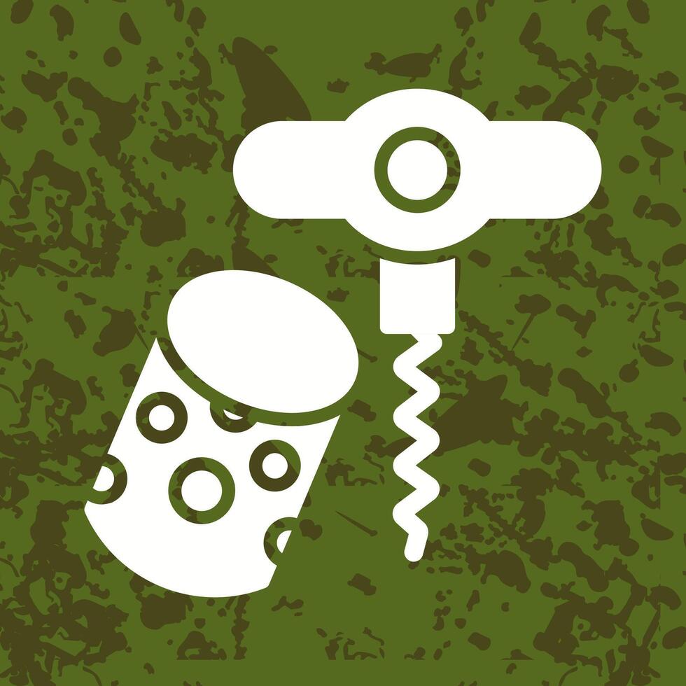 Wine Cork Icon Design vector