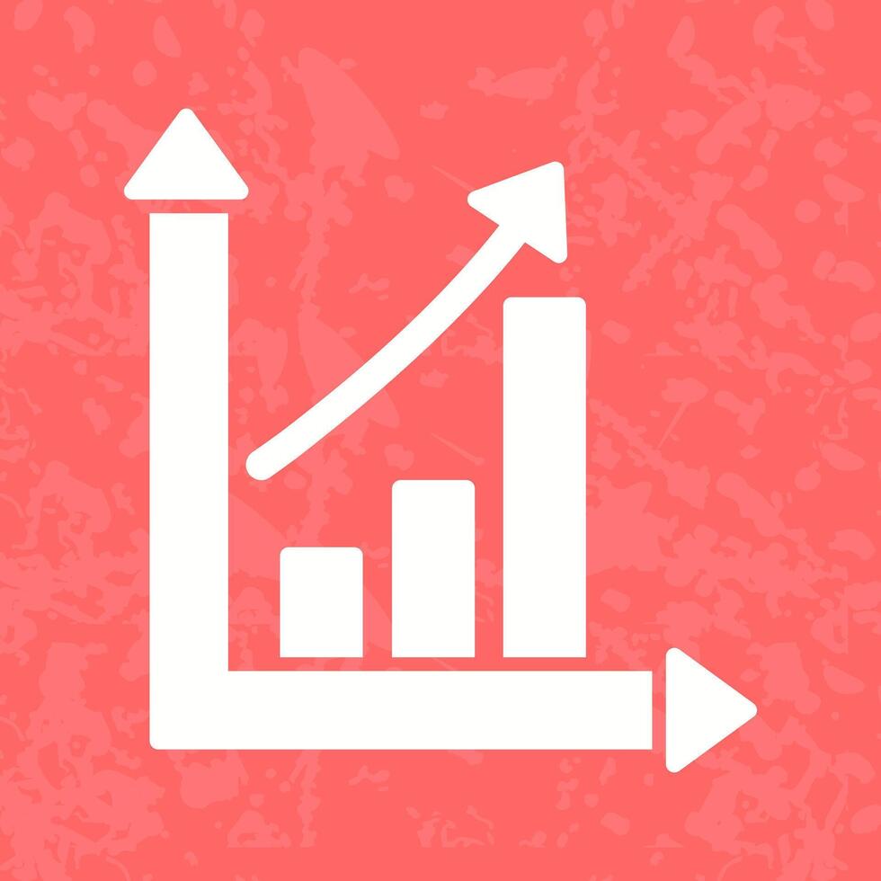 Chart Up Icon Design vector