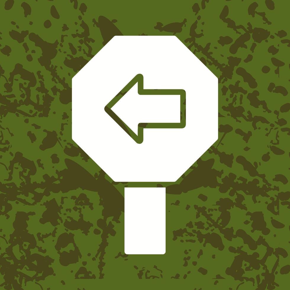 Left Arrow Icon Design vector