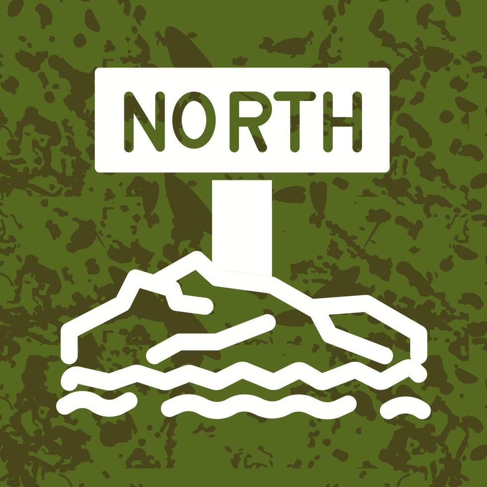 Northpole Icon Design vector