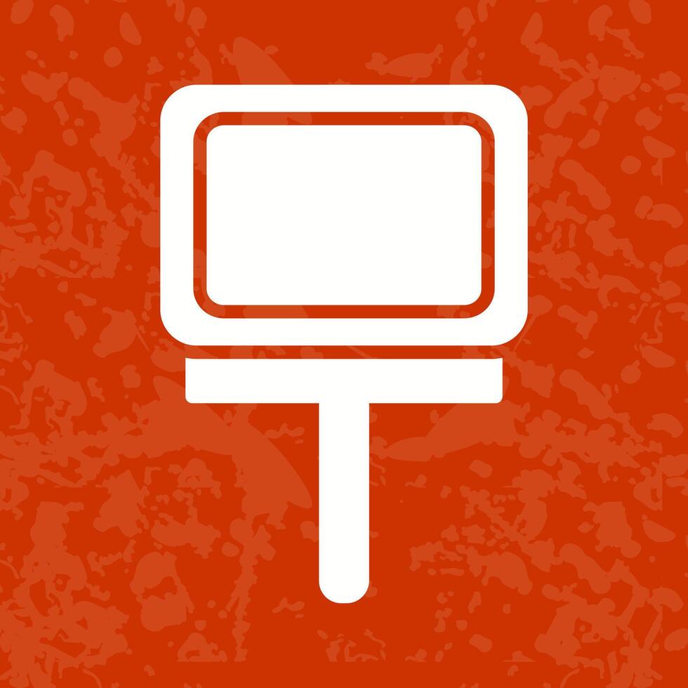 Billboard Icon Design vector