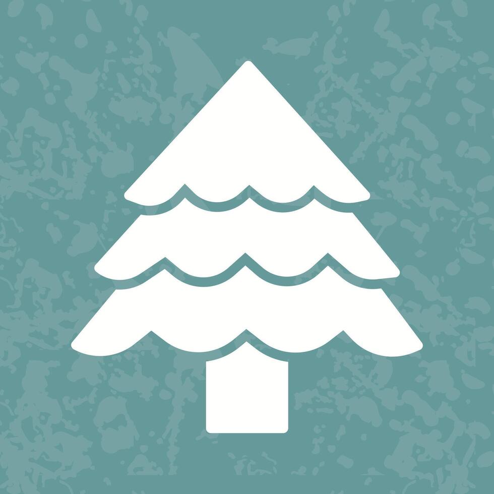 Christmas Tree Icon Design vector