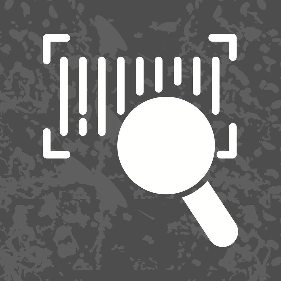Barcode Database Icon Design vector