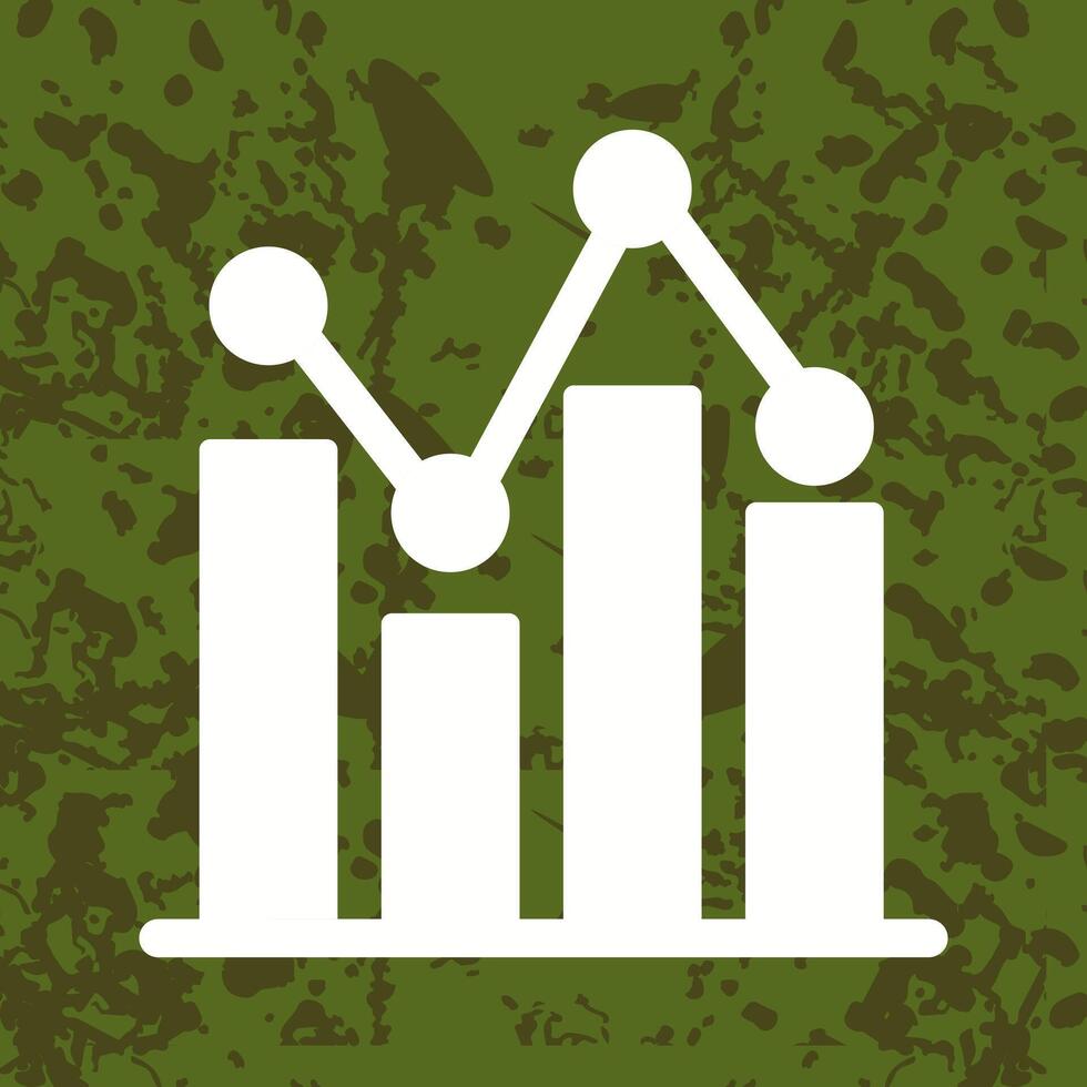 Bar Chart Icon Design vector