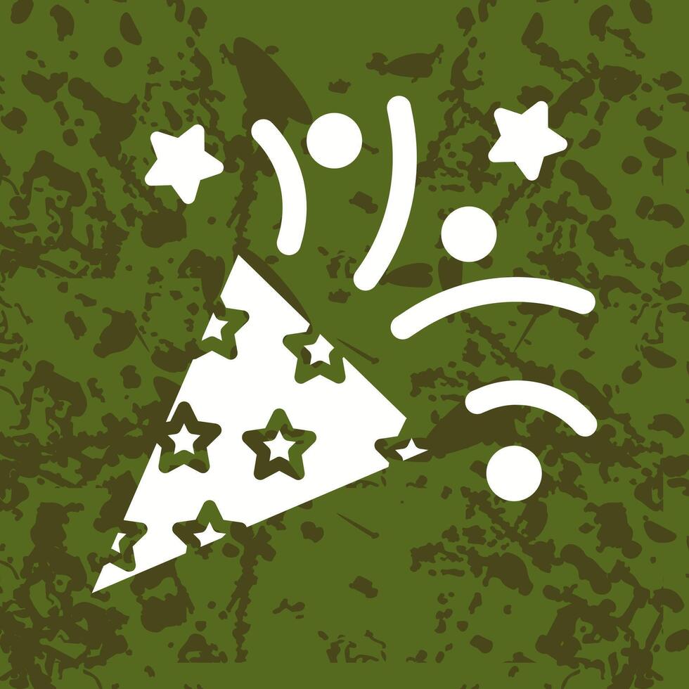 Confetti Icon Design vector