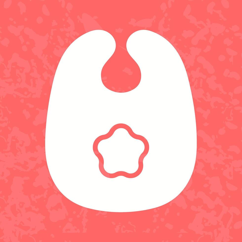 Cute Bibs Icon Design vector