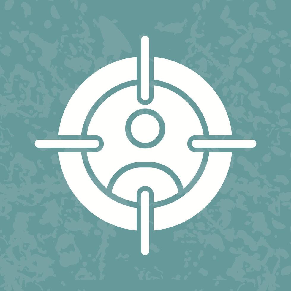 Target Audience Icon Design vector