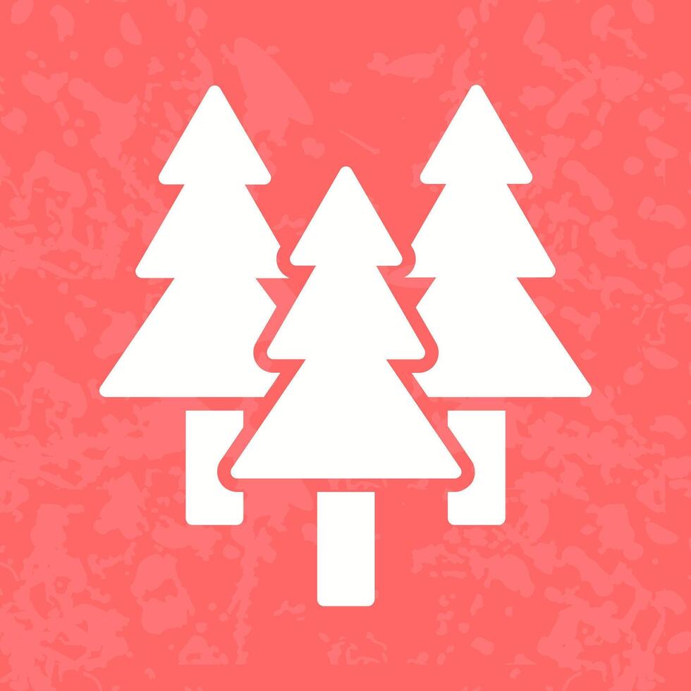 Evergreen Tree Icon Design vector