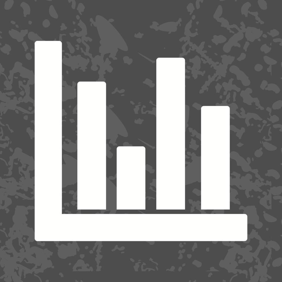 Bar Chart Icon Design vector