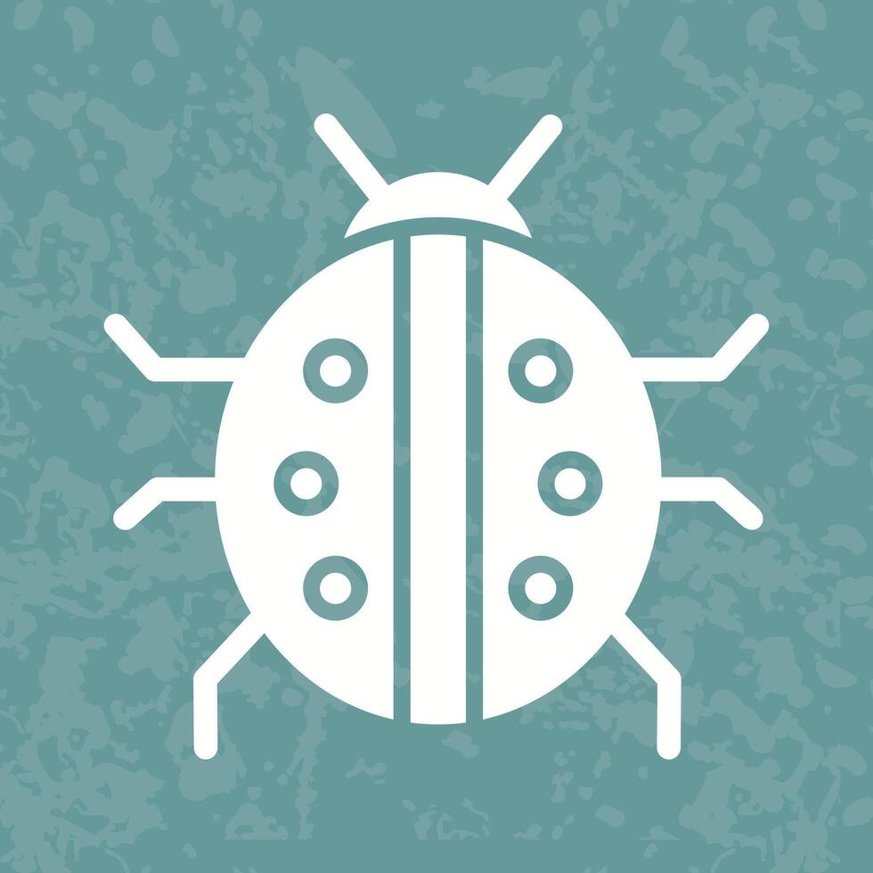 Lady Beetle Icon Design vector