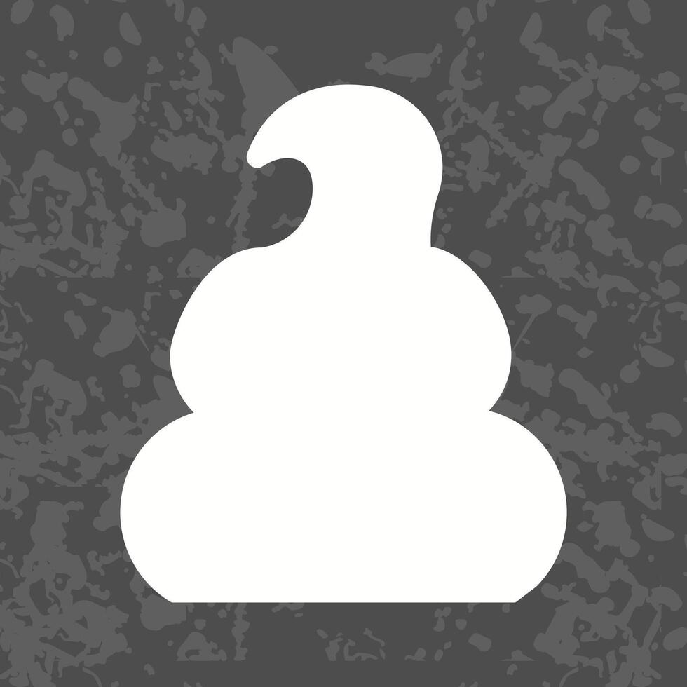 Pile of Poo Icon Design vector