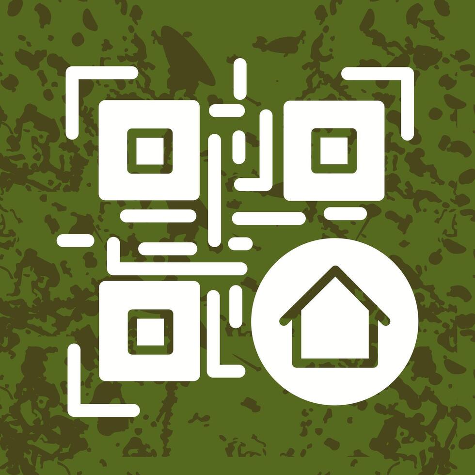 QR Code Menu Icon Design vector