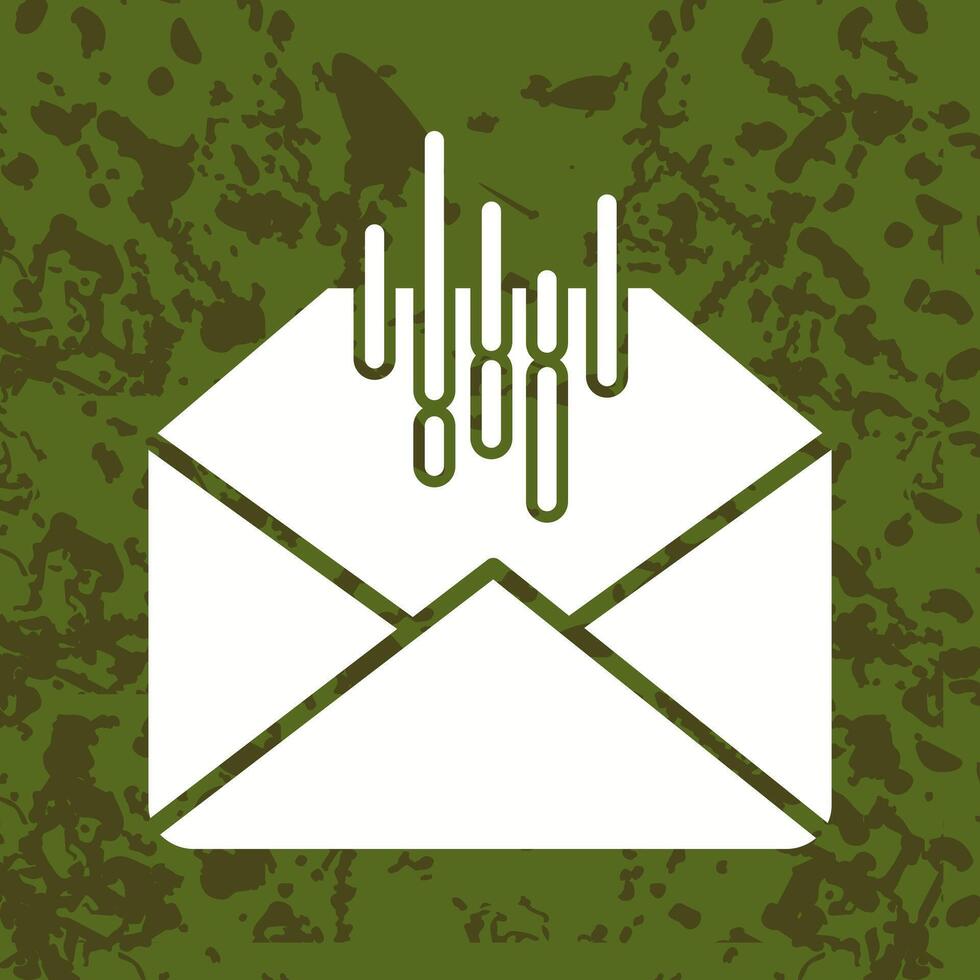 Mail Sorting Icon Design vector