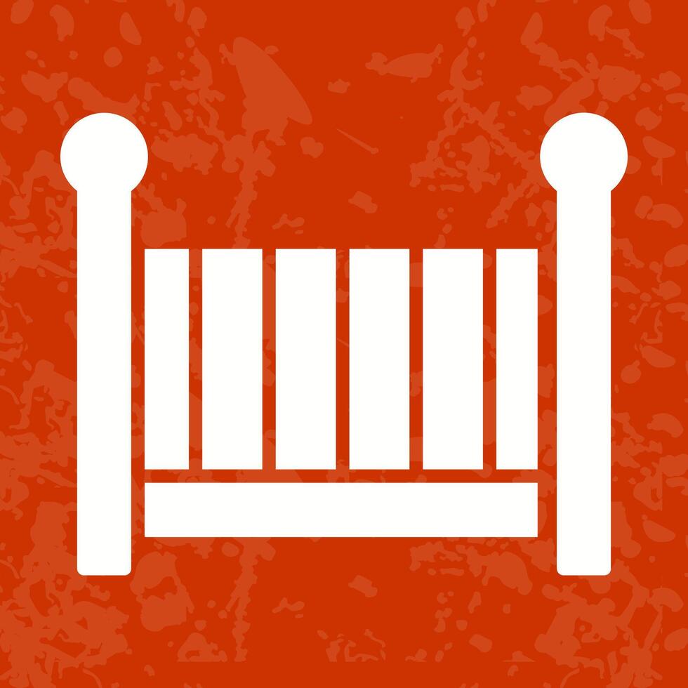 Nursery Cots Icon Design vector
