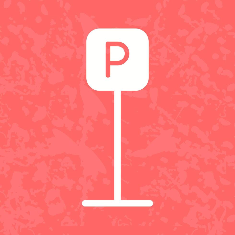 P Button Icon Design vector