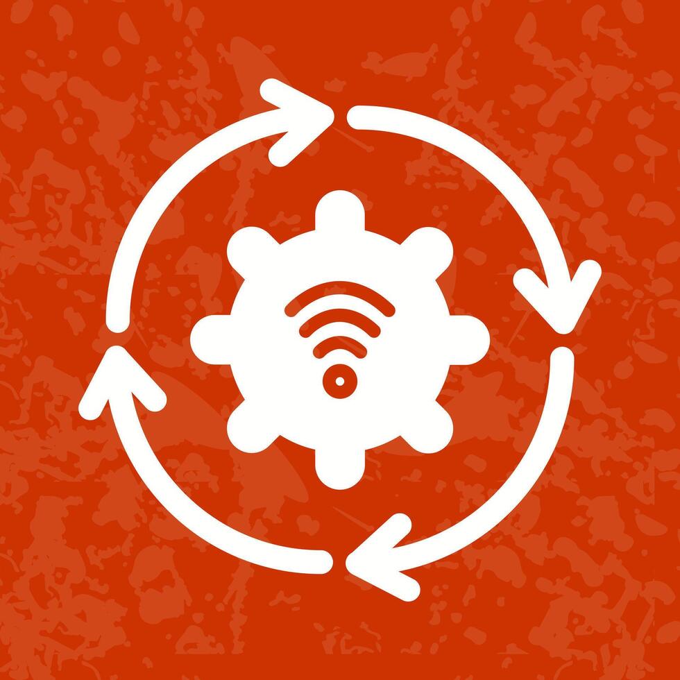 Automated Process Icon Design 52683915 Vector Art at Vecteezy