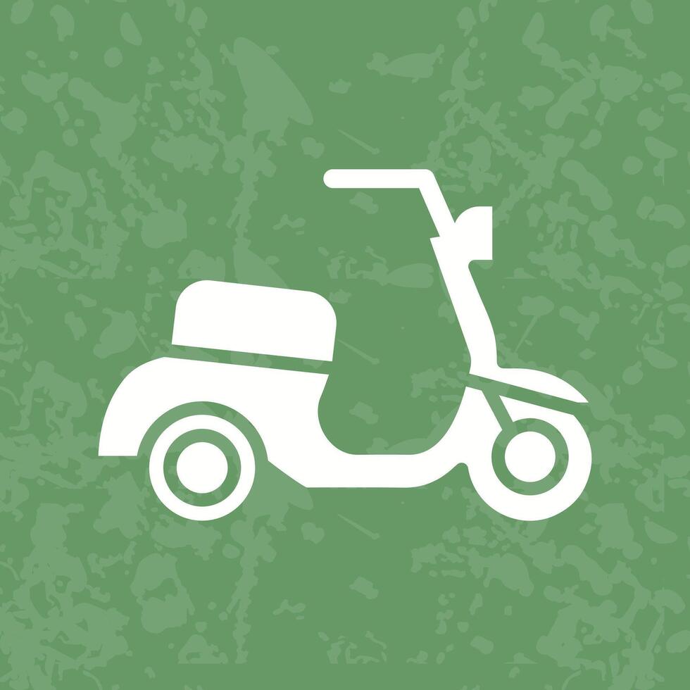 Motor Scooter Icon Design vector