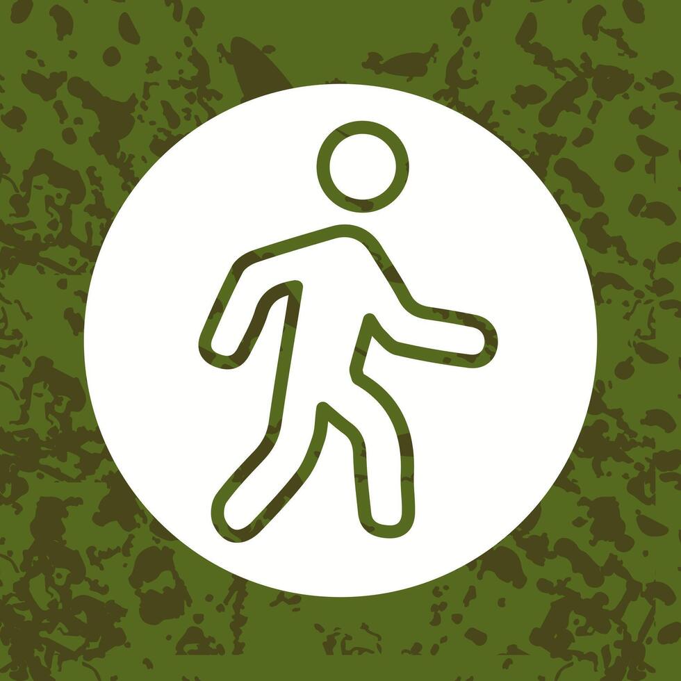 Person Walking Icon Design vector