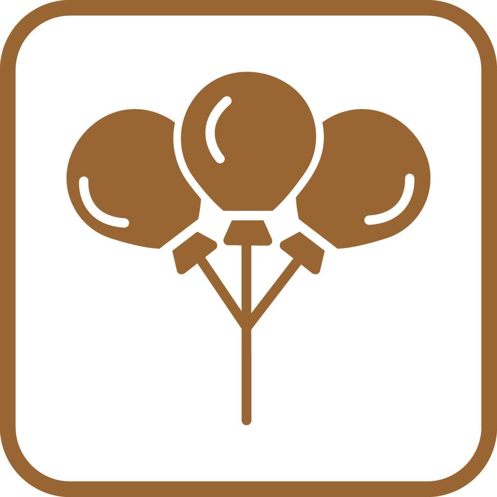 Balloons Icon Design vector