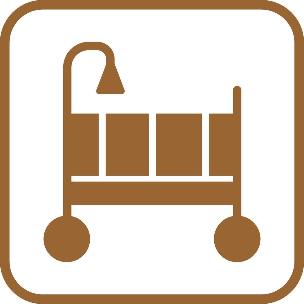 Nursery Decor Icon Design vector