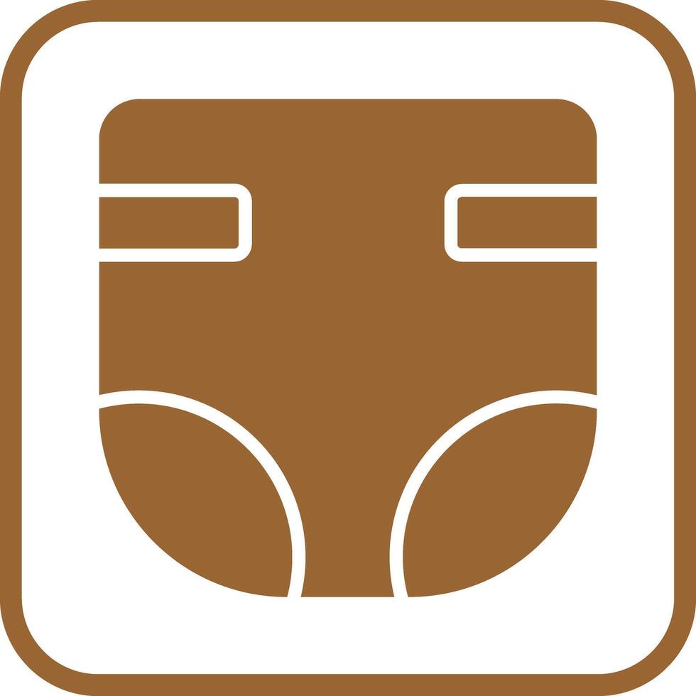 Diaper Changing Icon Design vector