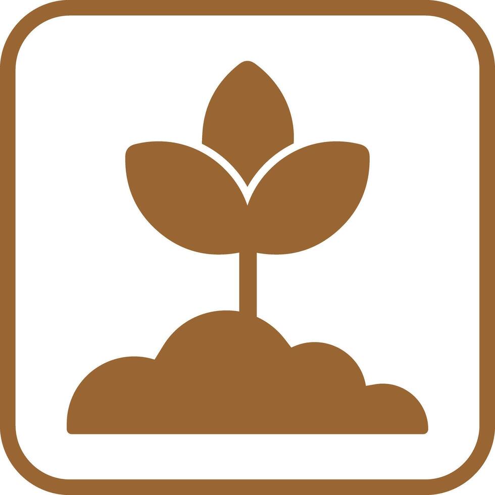 Sprout Icon Design vector