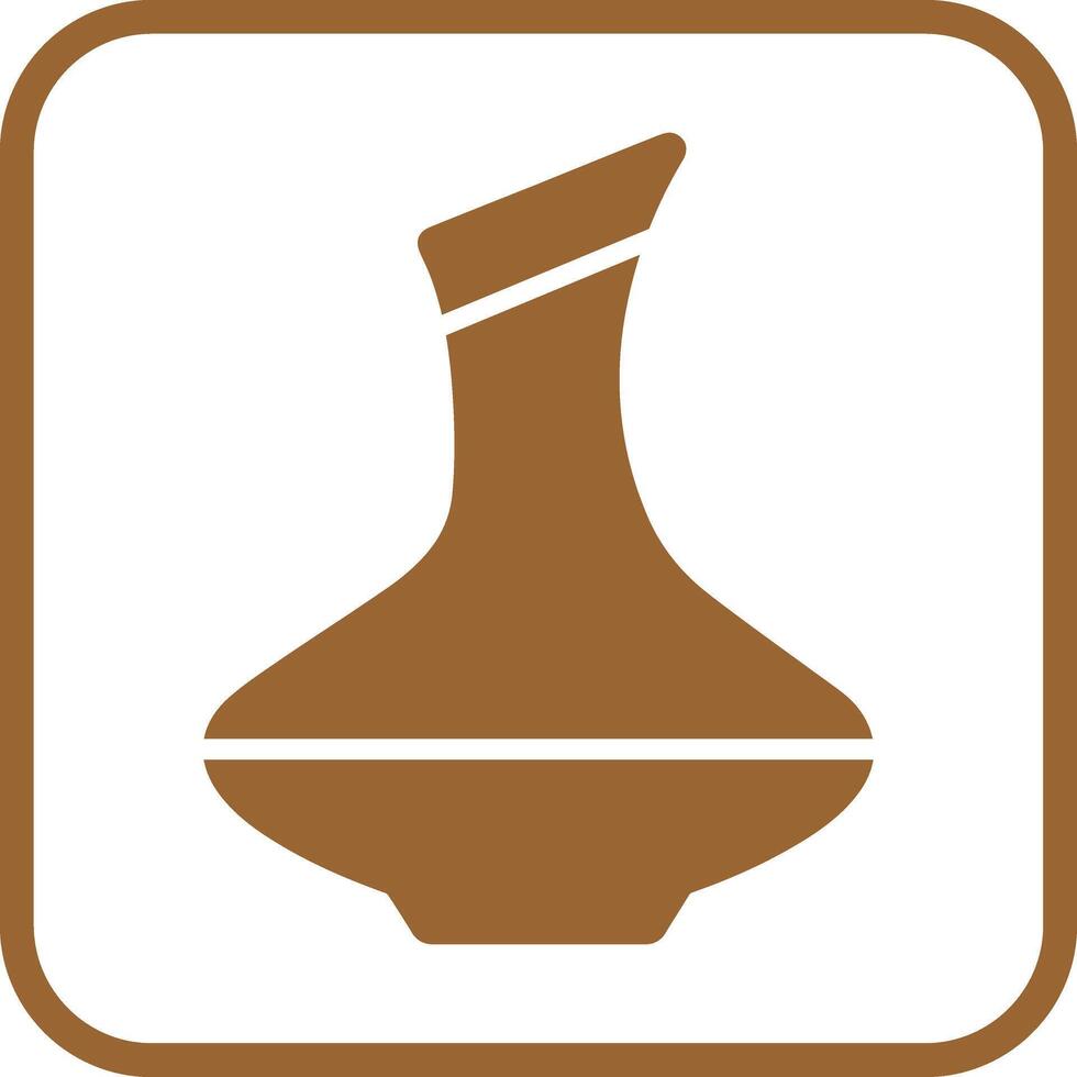 Wine Decanter Icon Design vector