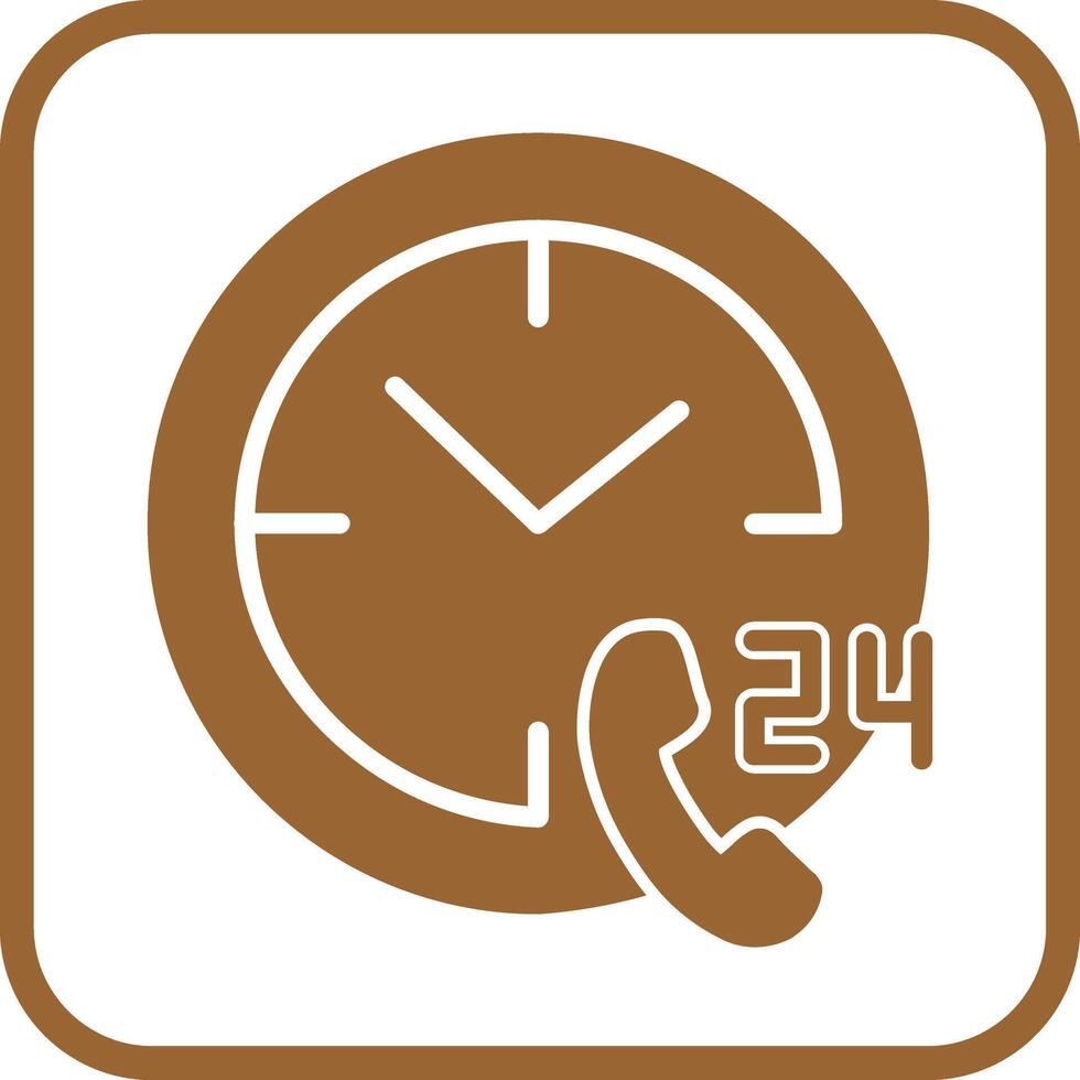 Phone Assistance Icon Design vector