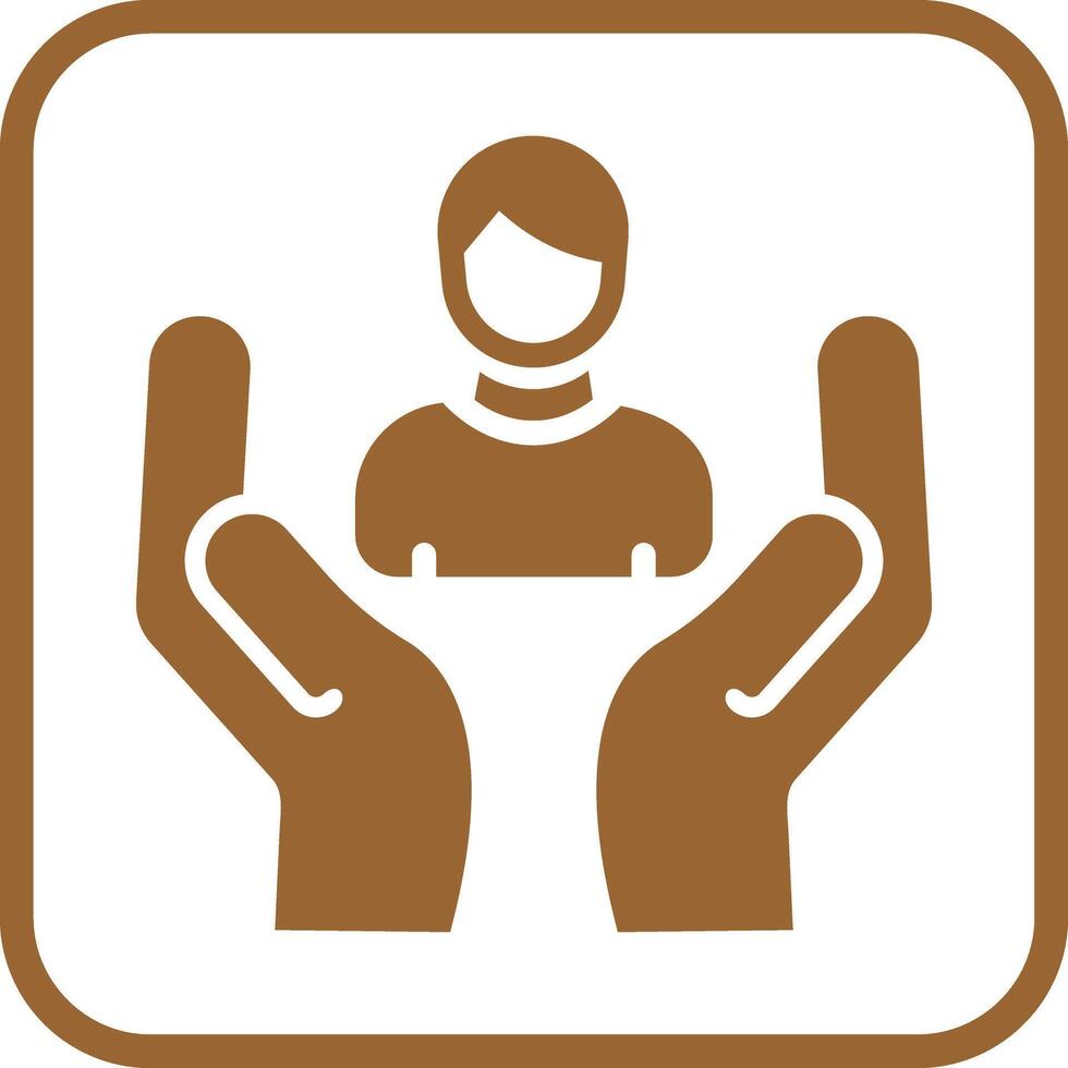 Employee Insurance Icon Design vector