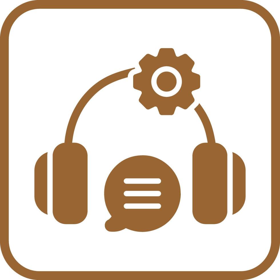 Technical Support Icon Design vector