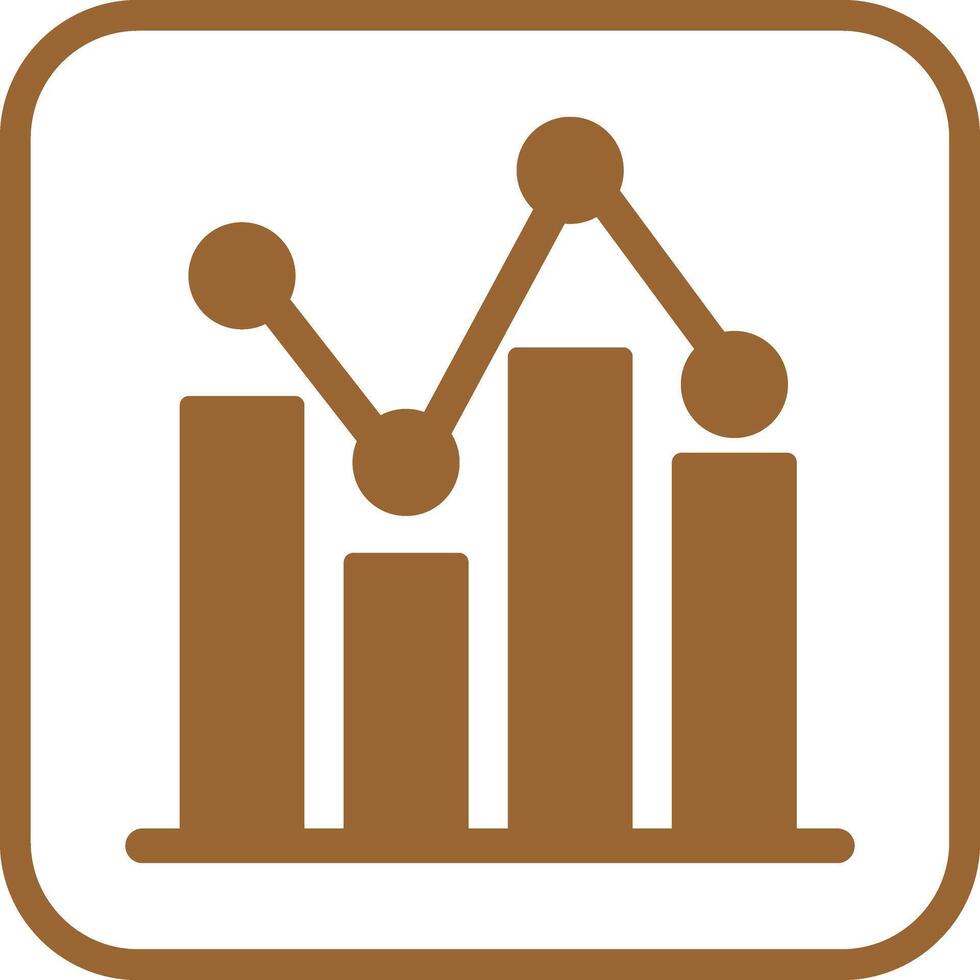 Bar Chart Icon Design vector