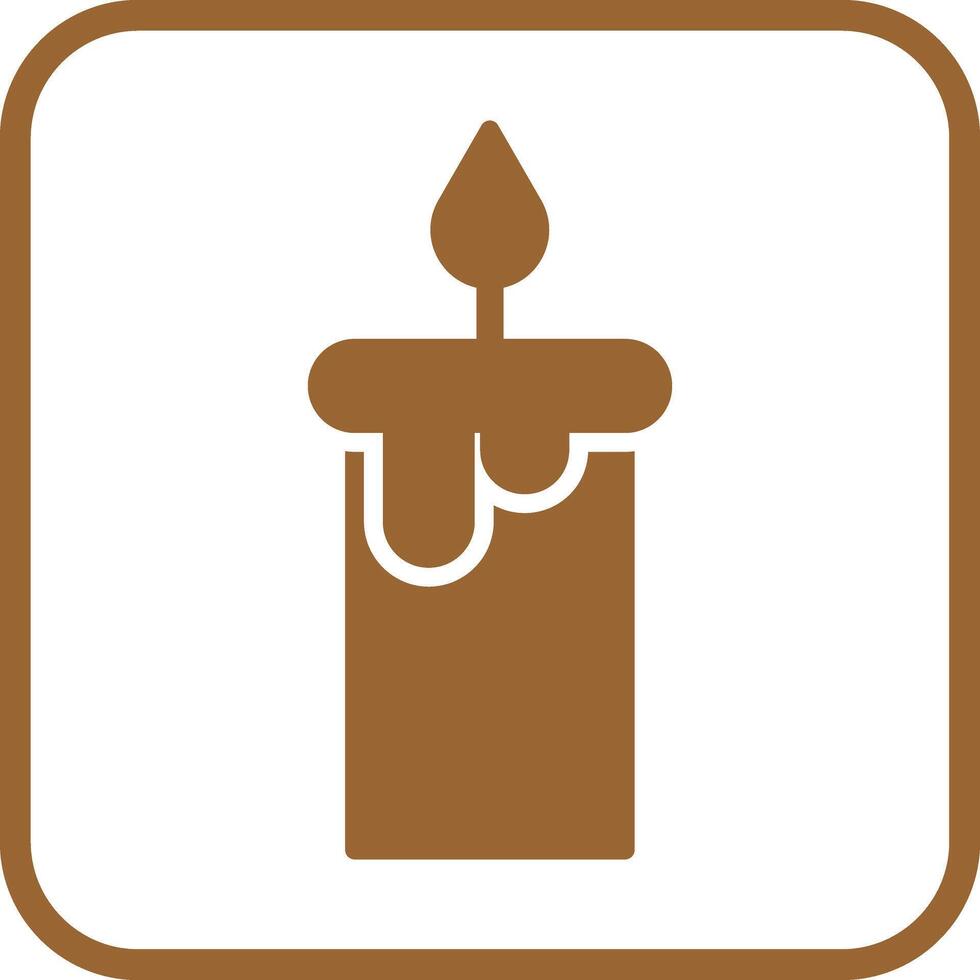 Candle Icon Design vector