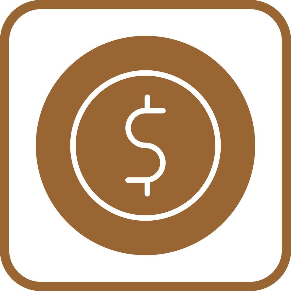 Coin Icon Design vector