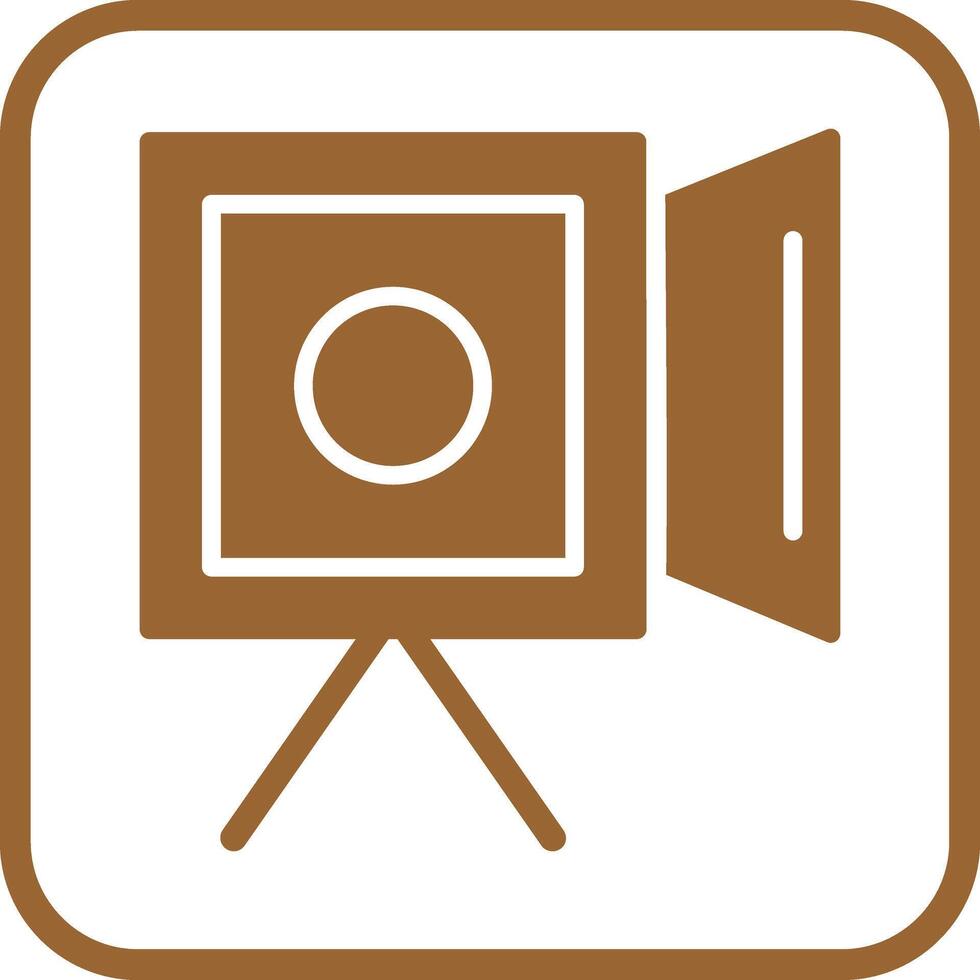 Camera Crew Icon Design vector