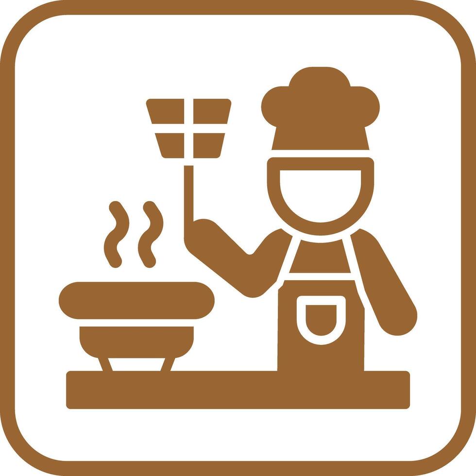 Cooking Together Icon Design vector