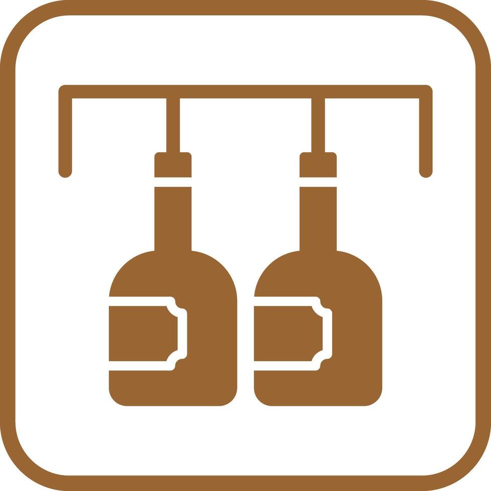 Wine Tasting Icon Design vector