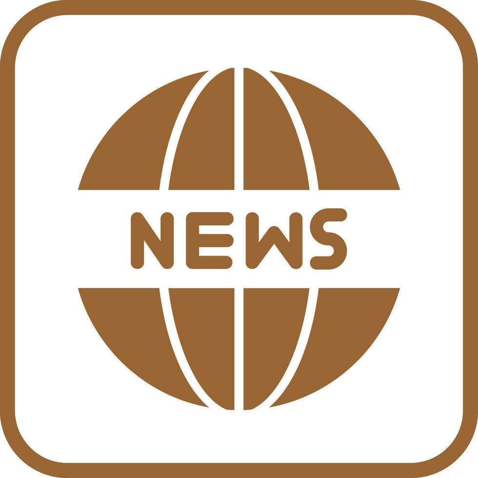 News Website Icon Design vector
