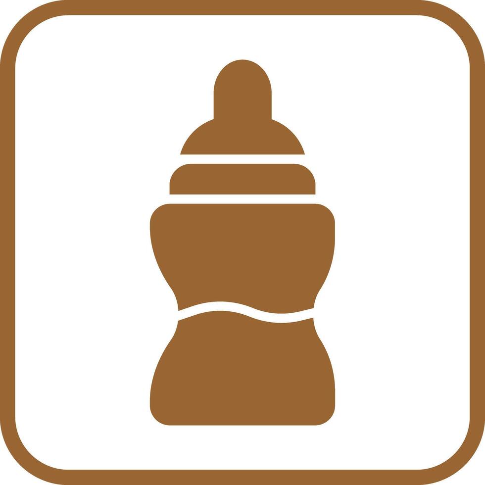 Bottle Feeding Icon Design vector