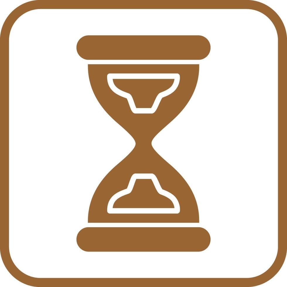 Sand Timer Icon Design vector